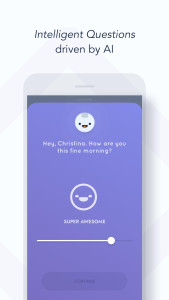 اسکرین شات 4 برنامه Reflectly: Mood Tracker Diary