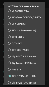اسکرین شات 5 برنامه SKY Remote Control