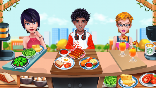 اسکرین شات 3 بازی Cooking Chef - Food Fever