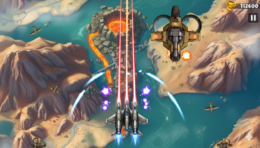 اسکرین شات 2 بازی 1945 Galaxy Shooter