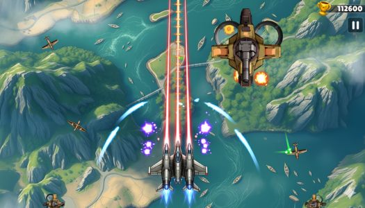 اسکرین شات 1 بازی 1945 Galaxy Shooter