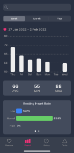 اسکرین شات 3 برنامه Heart Rate Monitor