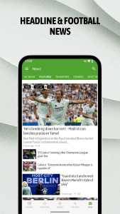 اسکرین شات 6 برنامه BeSoccer: Soccer Live Score