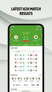 اسکرین شات 3 برنامه BeSoccer: Soccer Live Score