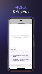 اسکرین شات 5 برنامه Rev: Record & Transcribe