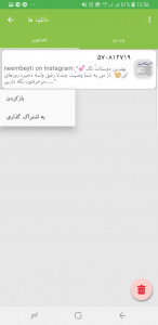 اسکرین شات 5 برنامه اینستادانلودر حرفه ای