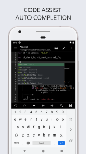 اسکرین شات 2 برنامه Code Editor - Compiler & IDE