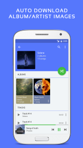 اسکرین شات 4 برنامه Pulsar Music Player