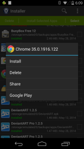 اسکرین شات 2 برنامه Installer - Install APK