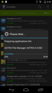 اسکرین شات 4 برنامه Installer - Install APK