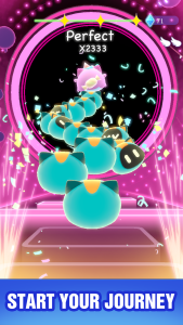 اسکرین شات 4 بازی Cat Hop - Dancing Music Games