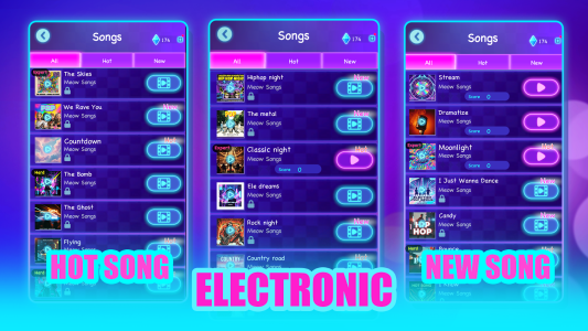 اسکرین شات 6 بازی Cat Hop - Dancing Music Games