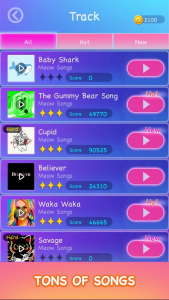 اسکرین شات 4 بازی Two Cats - Dancing Music Games