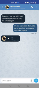 اسکرین شات 5 برنامه Fake Text Message 2026
