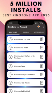 اسکرین شات 1 برنامه Ringtone for Android™