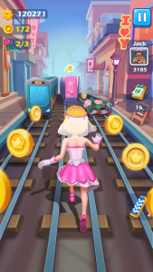 اسکرین شات 5 بازی Subway Princess Runner