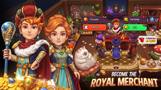 اسکرین شات 1 بازی Shop Titans: Crafting Tycoon