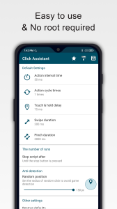 اسکرین شات 1 برنامه Auto Clicker : Click Assistant