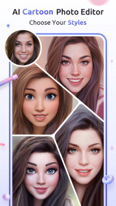 اسکرین شات 1 برنامه ToonHub - Cartoon Photo Editor