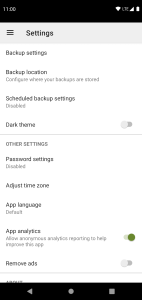 اسکرین شات 7 برنامه SMS Backup & Restore