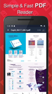 اسکرین شات 1 برنامه Simple PDF Reader - 2026
