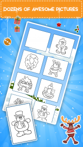 اسکرین شات 3 بازی Kids coloring book:  Christmas