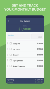 اسکرین شات 4 برنامه Grocery Shopping List -BudList