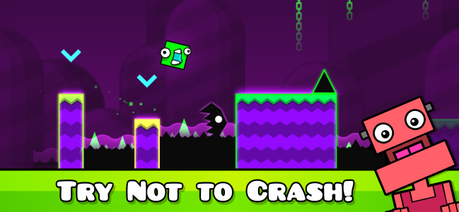 اسکرین شات 1 بازی Geometry Dash World