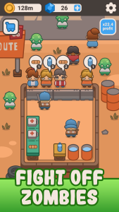 اسکرین شات 1 بازی Wasteland Trade: Idle Zombie