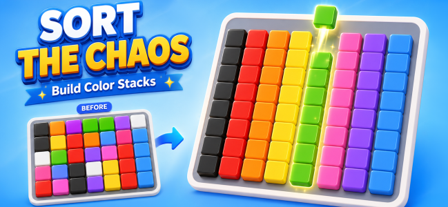 اسکرین شات 6 بازی Stack Sort: Color Puzzle