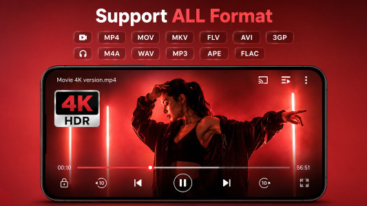اسکرین شات 3 برنامه HD Video Player All Formats