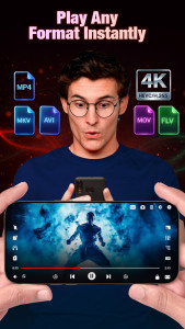 اسکرین شات 2 برنامه HD Video Player All Formats