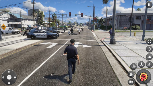 اسکرین شات 2 بازی Police Simulator - Police Game