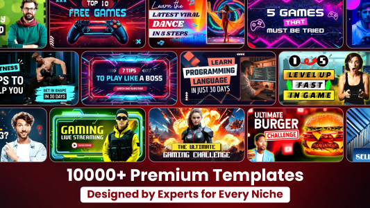 اسکرین شات 2 برنامه Thumbnail Maker, Banner Maker