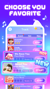اسکرین شات 4 بازی Dancing Cats 2: Music Games