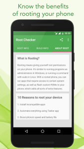 اسکرین شات 3 برنامه Root Checker