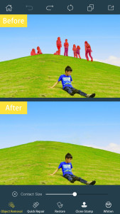 اسکرین شات 3 برنامه Photo Retouch- Object Removal