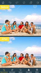 اسکرین شات 5 برنامه Photo Retouch- Object Removal