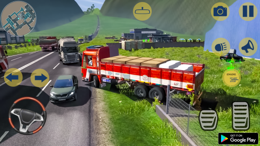 اسکرین شات 2 بازی Indian Truck Cargo Truck Games