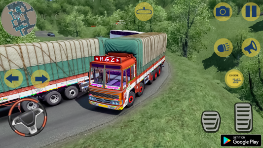اسکرین شات 3 بازی Indian Truck Cargo Truck Games