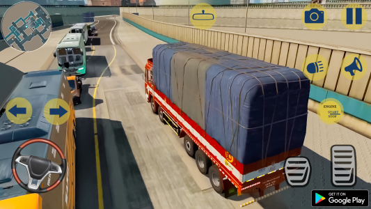 اسکرین شات 4 بازی Indian Truck Cargo Truck Games
