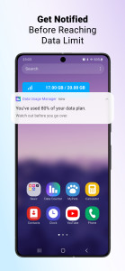 اسکرین شات 2 برنامه Data Usage Manager & Monitor