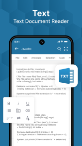 اسکرین شات 7 برنامه Word, PDF, XLS, PPT: A1 Office