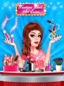 اسکرین شات 1 بازی Fashion Nail Art Salon Spa Manicure Girl