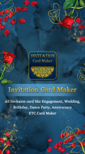 اسکرین شات 1 برنامه Invitation Card Maker - RSVP