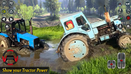 اسکرین شات 5 برنامه Real Tractor Pulling Simulator