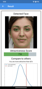 اسکرین شات 2 برنامه Attractiveness Test