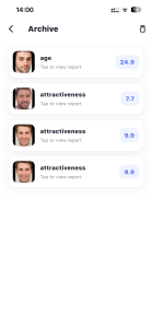 اسکرین شات 6 برنامه Attractiveness Test