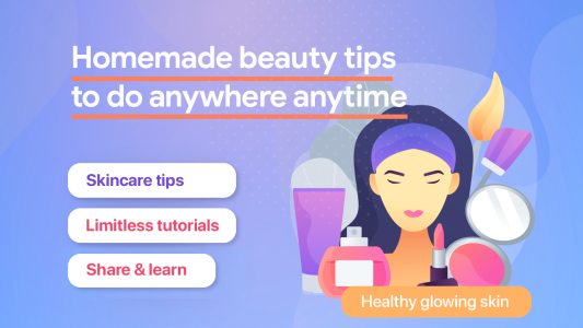 اسکرین شات 2 برنامه Beauty Tips & Makeup Guide