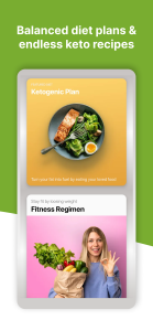 اسکرین شات 3 برنامه Keto Recipes : Keto Diet App